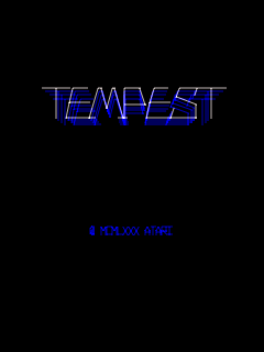 Tempest (rev 2, Revised Hardware) Title Screen